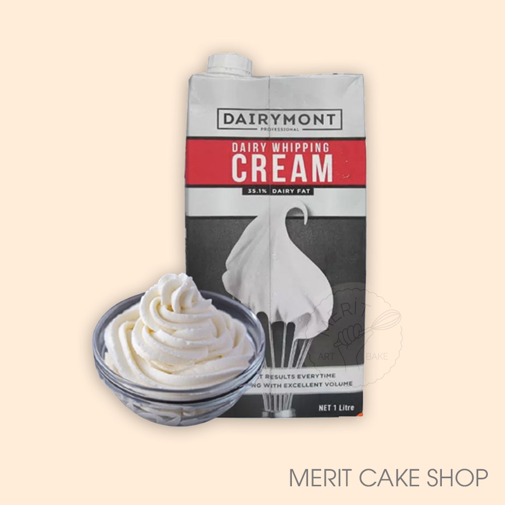 Kem tươi Whipping Cream Dairymont 35,1% (1 lít) (chiết lẻ 250ml)