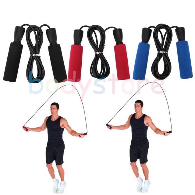 Dây nhảy tập Aerobic có thể điều chỉnh  Aerobic Exercise Skipping Jump Rope Dây nhảy dây thi đấu loại tốt