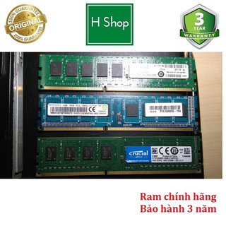 Ram PC DDR3L (PC3L) 4Gb bus 1600 - 12800U, ram zin máy đồng bộ siêu bên và ổn định, bảo hành 3 năm