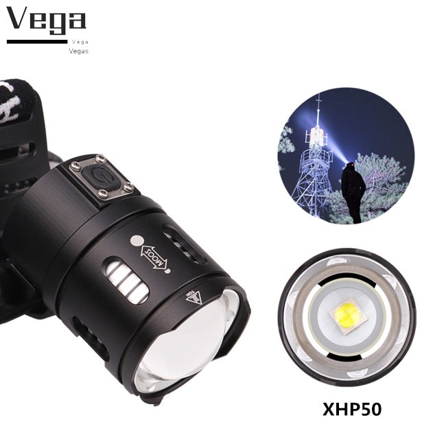 Đèn Pha Led Xpl-V6 Xhp50 6500k Công Suất Cao