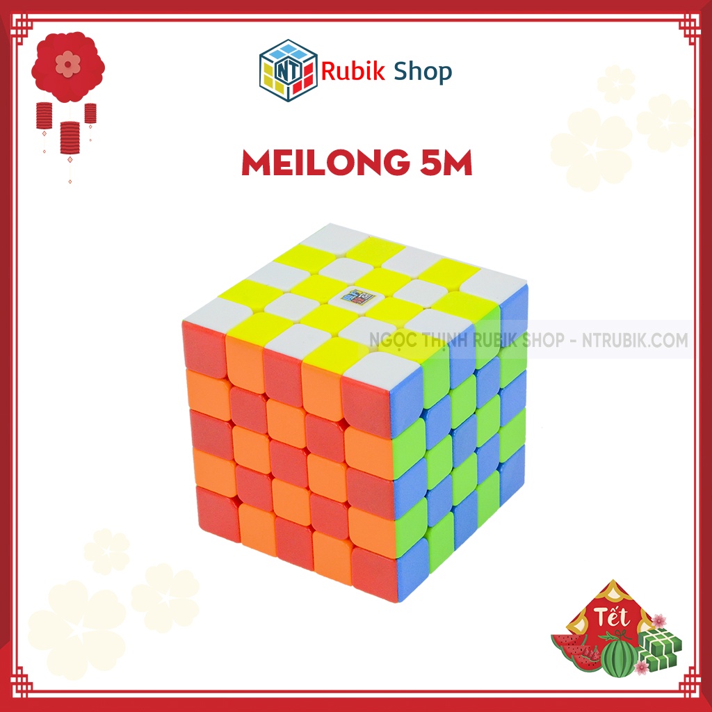 Rubik 5x5x5 Moyu Meilong 5M Stickerless (Hãng mod nam châm)