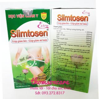 Viên giảm cân slimtosen học viện quân y