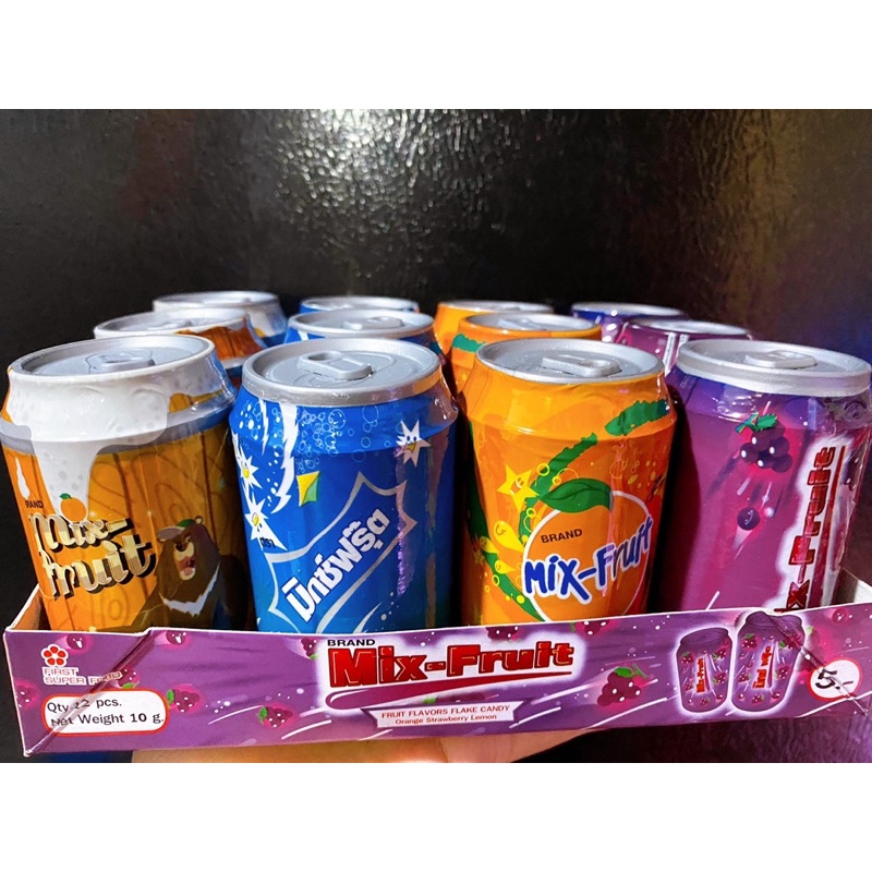 Kẹo cốm lon nước ngọt Thái lan