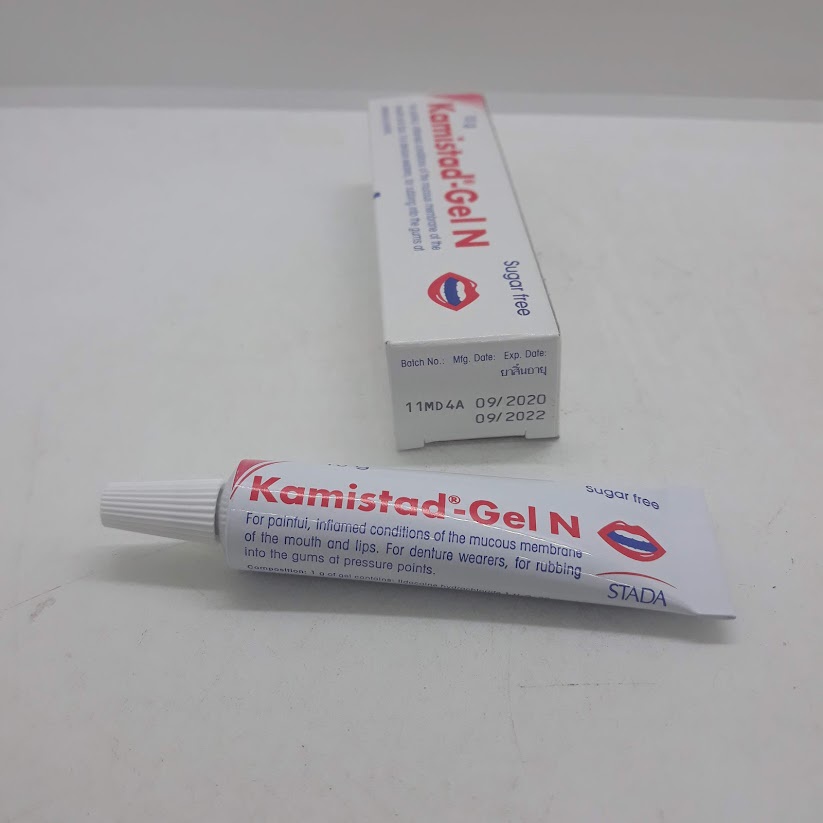 KEM ĐÁNH BAY NHIỆT MIỆNG KAMISTAD GEL 10G