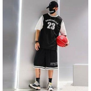 Quần Short thun 2 line STYLEUODEB - Giá sỉ Unisex