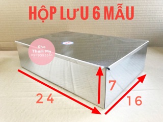 HỘP LƯU 6 MẪU INOX
