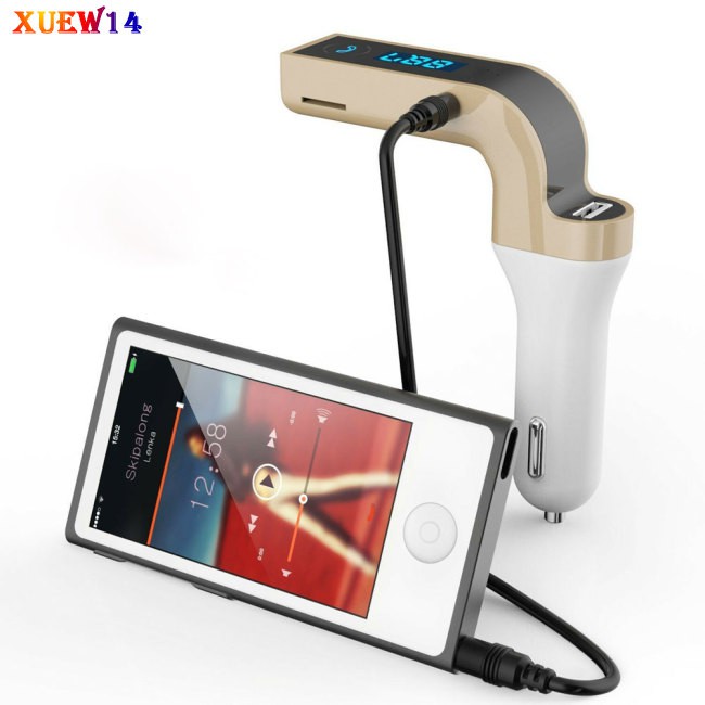 1 Bộ Phát Sóng Fm Mp3 Cổng Sạc Usb Cho Xe Hơi