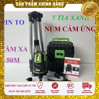 Máy CÂN BẰNG laser 2 tia xanh phím cảm ứng Chính hãng