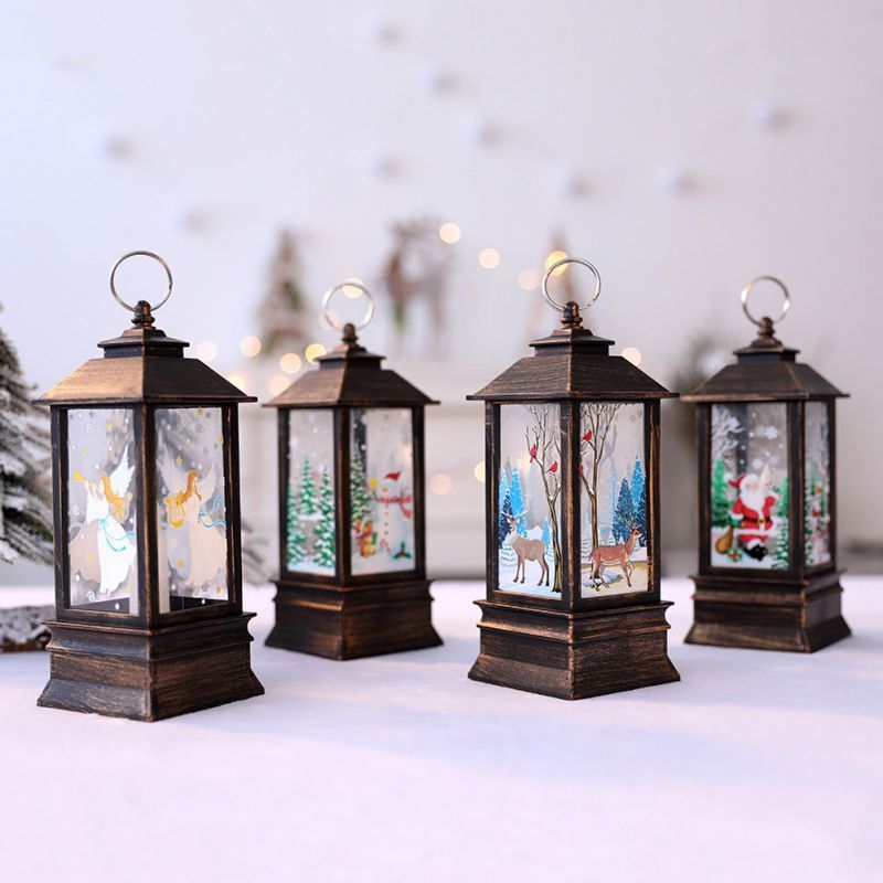 1 Đèn Led Giả Nến Trang Trí Giáng Sinh