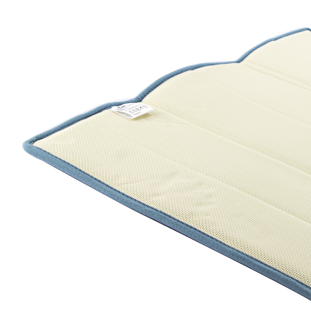 [Mã LIFELOCK4 giảm 8% đơn 250K] Thảm chùi chân Memory Foam, Lock&amp;Lock, kiểu Basic, cỡ M, 460*700*15mm-[MAT513BLU]