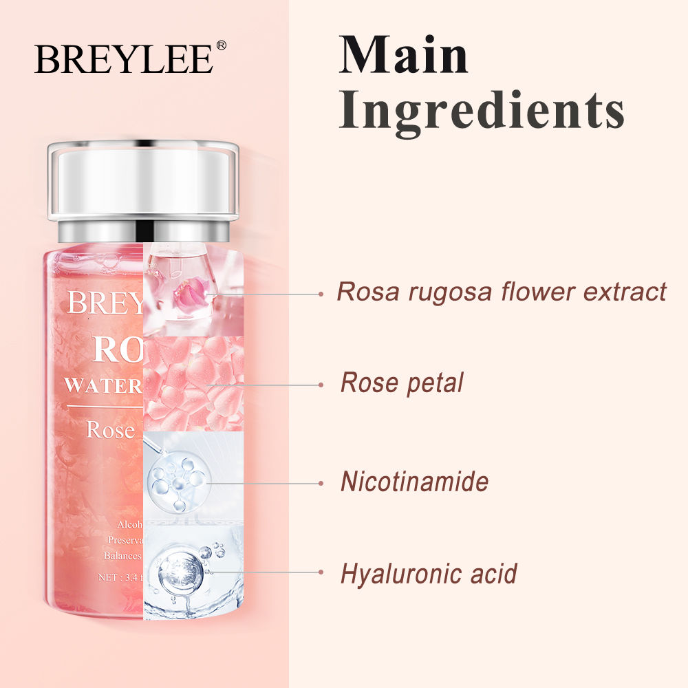 Toner Hoa Hồng Breylee Dưỡng Ẩm Chăm Sóc Da 100ml