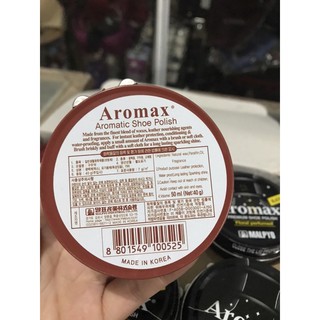 Xi Đánh Giày Cao Cấp Hàn Quốc Aromax (đen,nâu)