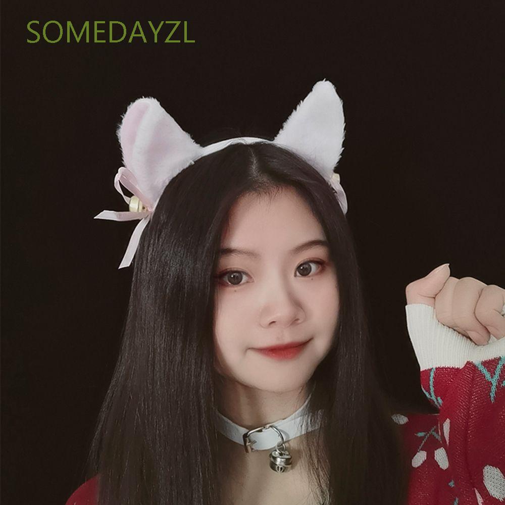 Băng Đô Tai Mèo Dễ Thương Nhiều Màu Sắc Phong Cách Lolita Cho Nữ