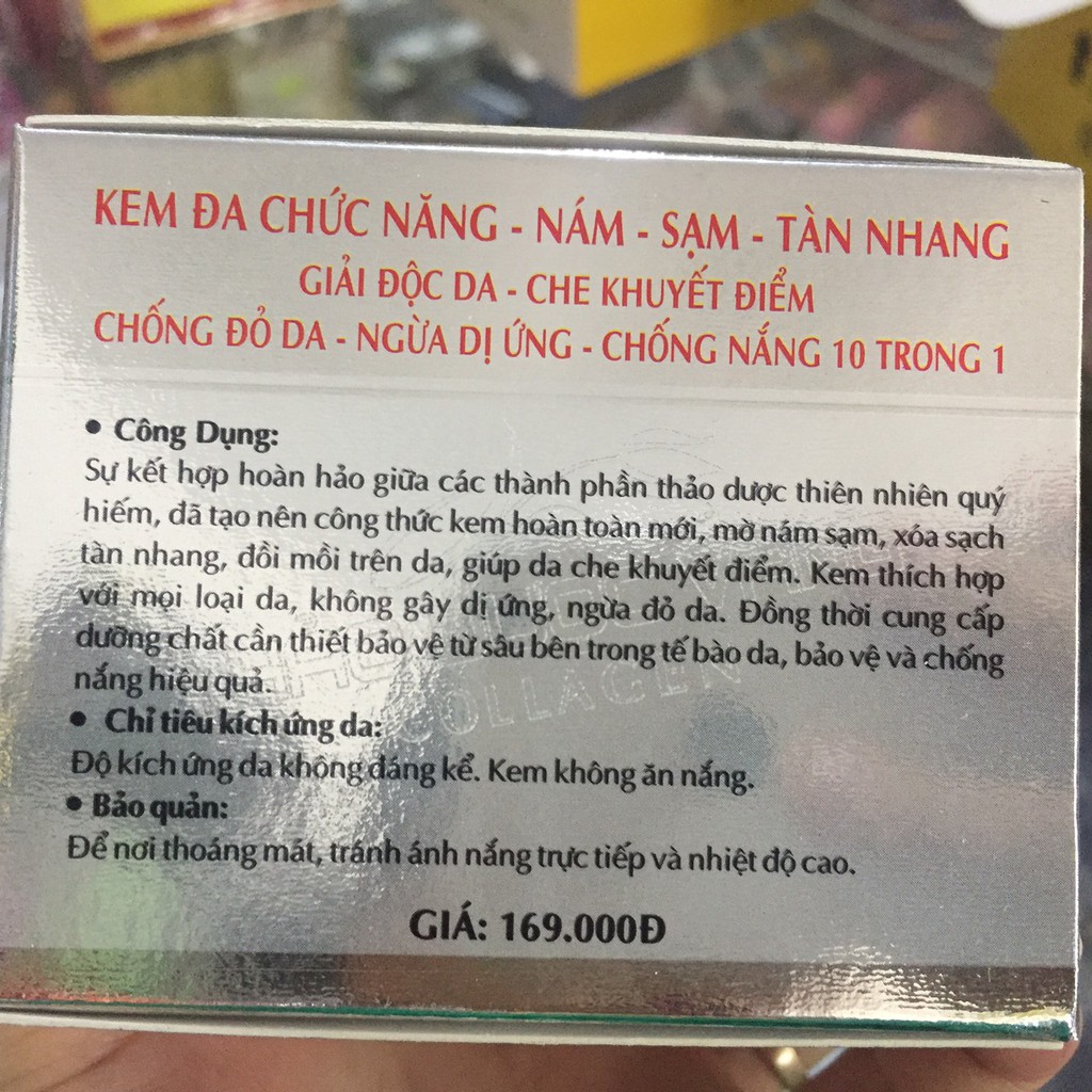Kem thảo dược vàng hũ trắng đa chức năng nám sạm giá lên 179k