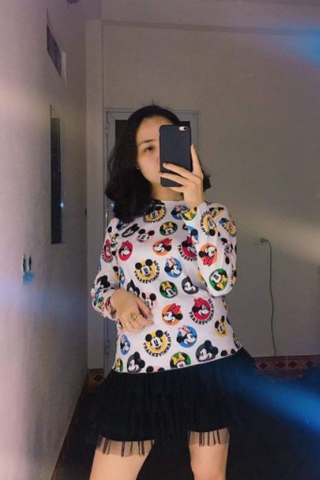 Chân váy ren tầng Zara