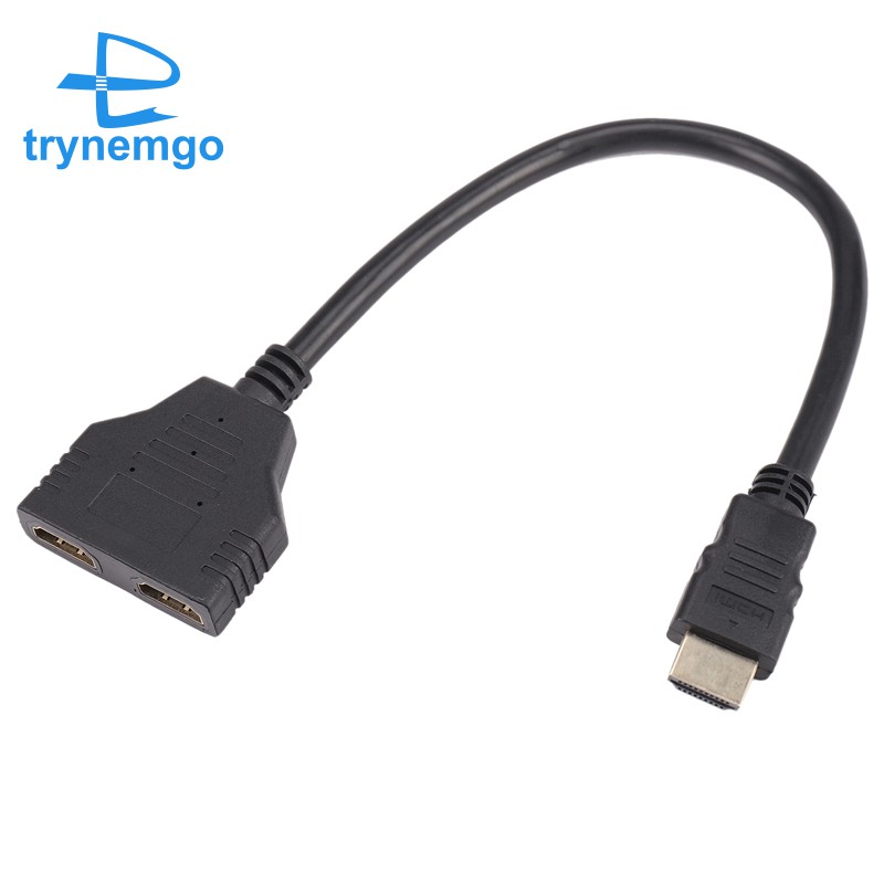 Dây Cáp Chia Cổng Hdmi 1080p Sang 2 Đầu Âm 1 Trong 2