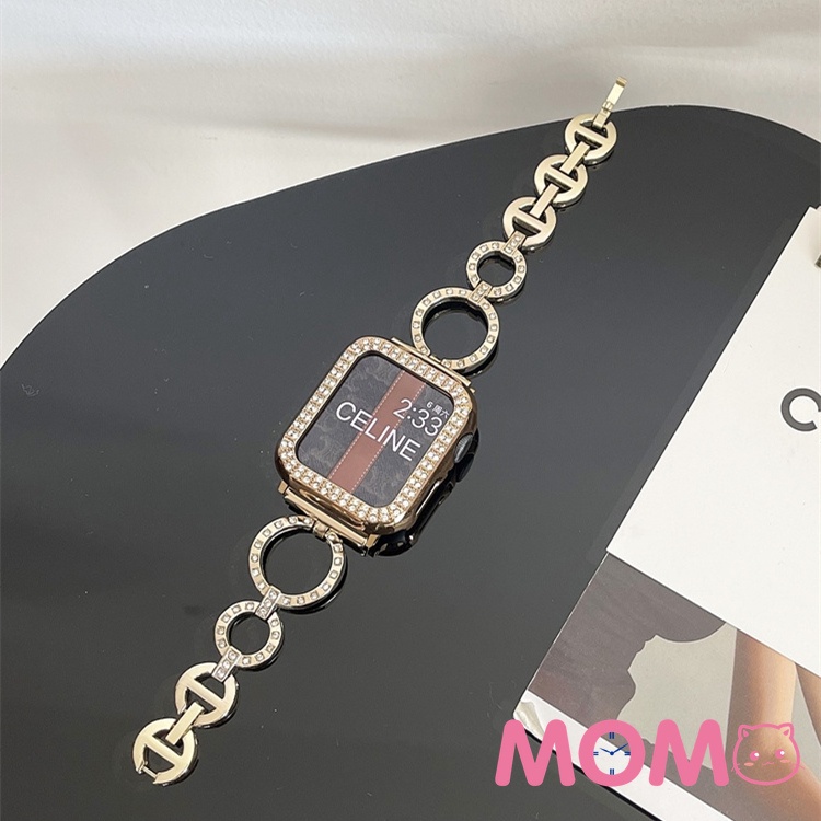 Dây Đeo Inox Cho Đồng Hồ Thông Minh Smart Watch 7 6 5 4 3 Se 45mm 44mm 41mm 40mm