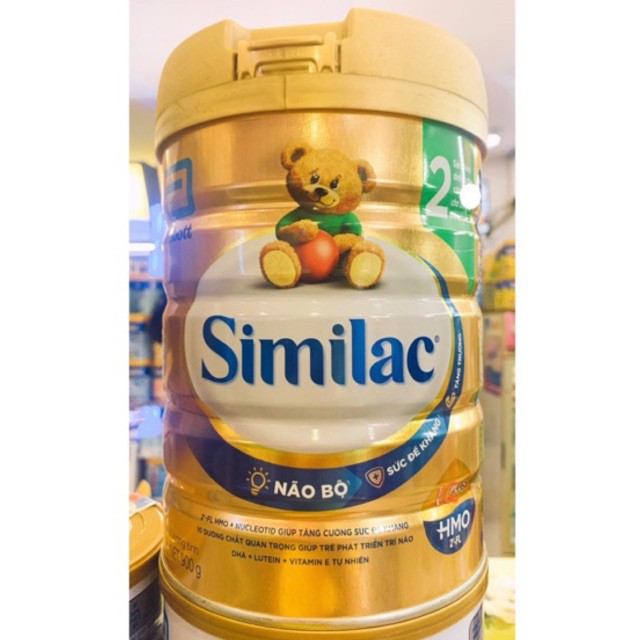 Sữa bột Similac IQ Plus 2 HMO 900g ( Mẫu Mới )