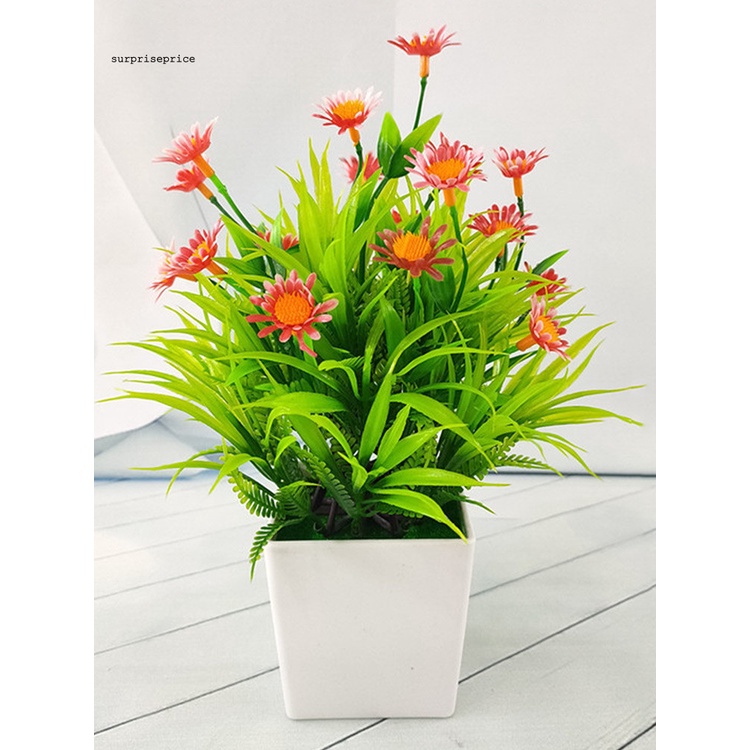 Chậu Cây Bonsai Giả Dùng Trang Trí Sân Vườn / Spa Tiết Kiệm Không Gian