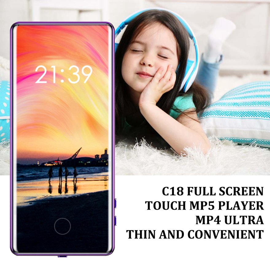 (2020) Máy Nghe Nhạc Mp5 Siêu Mỏng Mp4 Mp3 Mp6