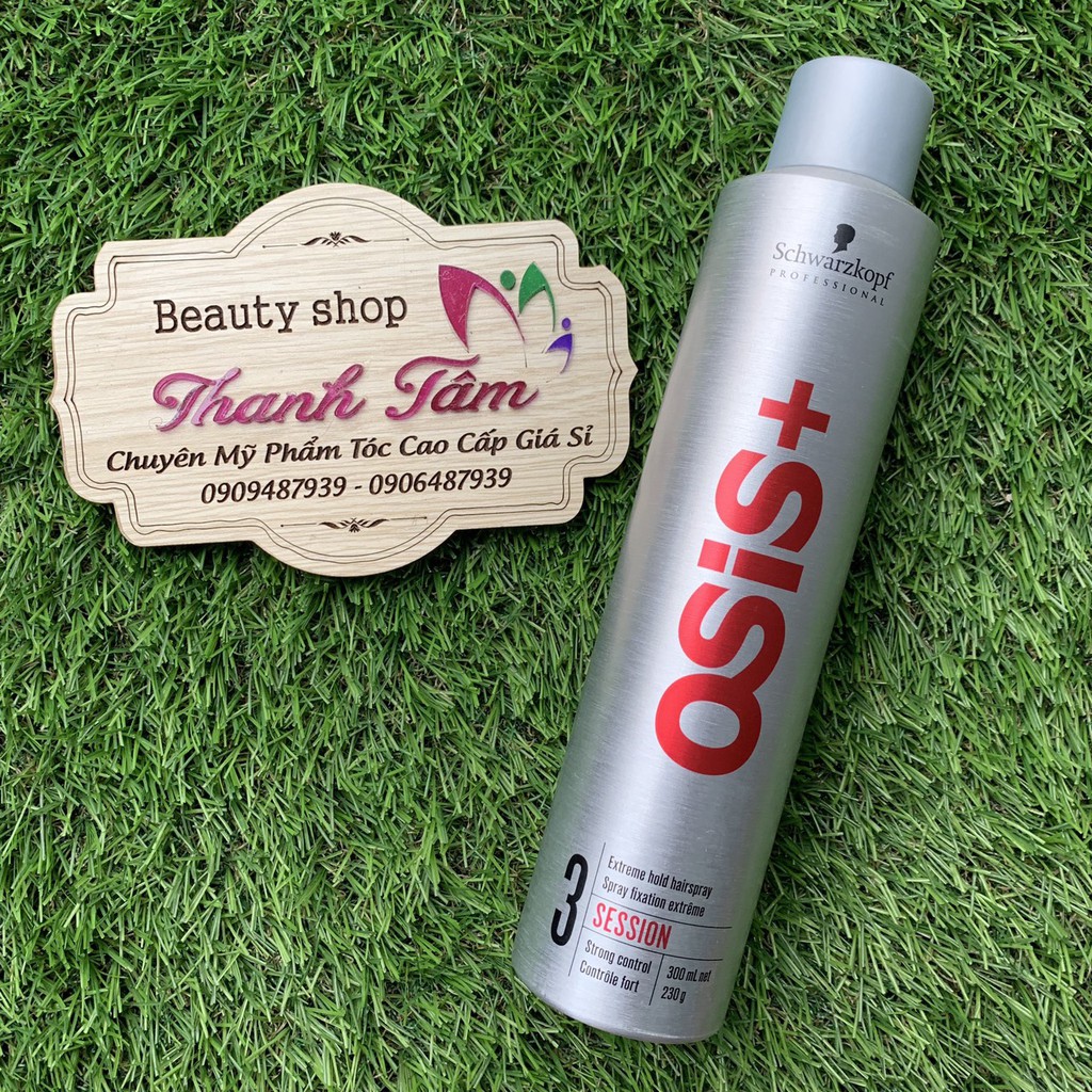 Gôm xịt tóc Osis+ 3 Session Finish Schwarzkopf 300ml