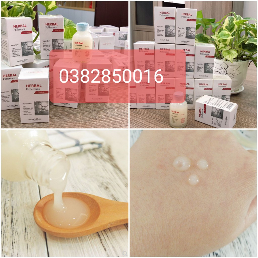 Siêu tinh chất herbal - căng bóng da.