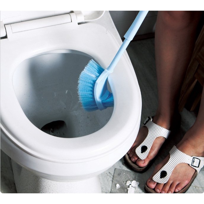 Dụng Cụ Cọ Vệ Sinh Toilet 2 Đầu