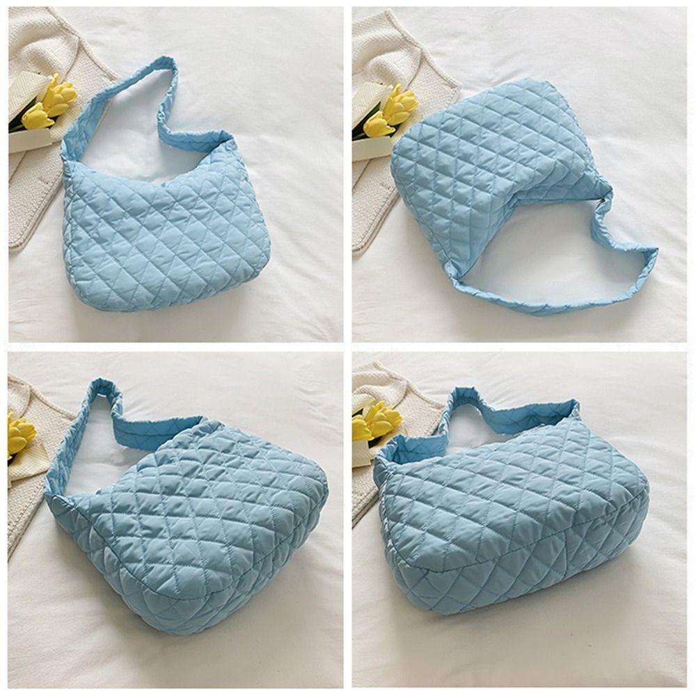 DORAW Túi Xách Cotton Cỡ Lớn Họa Tiết Sọc Caro Thời Trang Cho Nữ