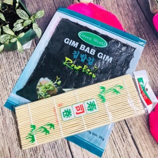 RONG BIỂN CUỘN CƠM SHUSHI GIM BAB GIM 10 LÁ