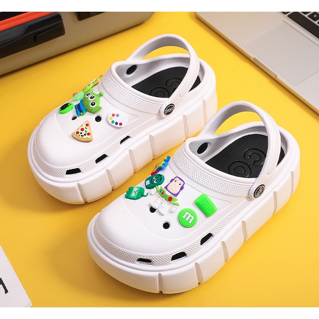 Bộ ticker gắn dép sục , nút gắn dép cross , ticker toystory
