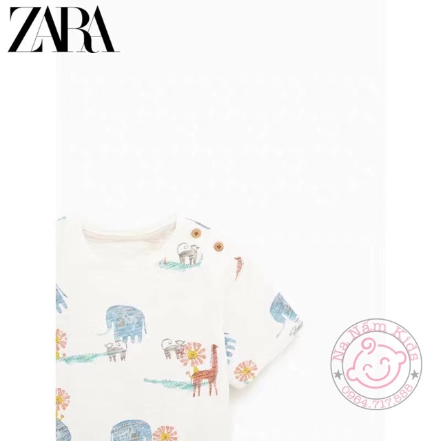 (SALE) Áo phông Zara muông thú mẫu mới 2020