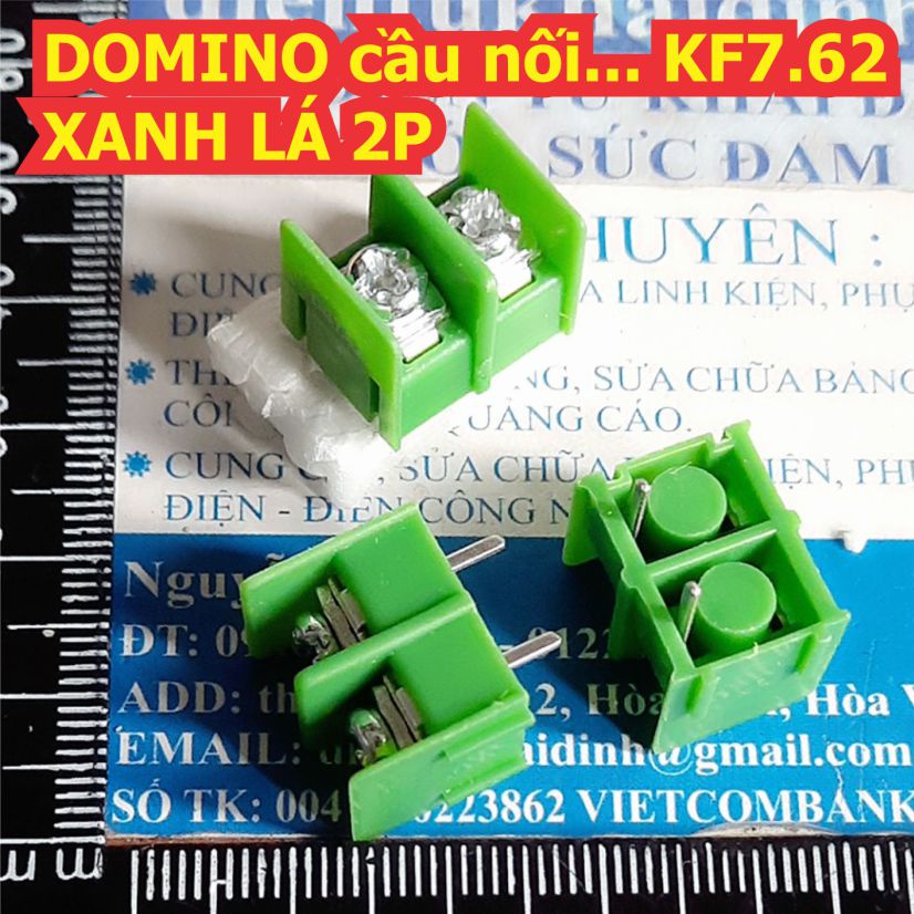 DOMINO cầu nối... KF7.62 XANH LÁ 2P/3P/4P kde0015