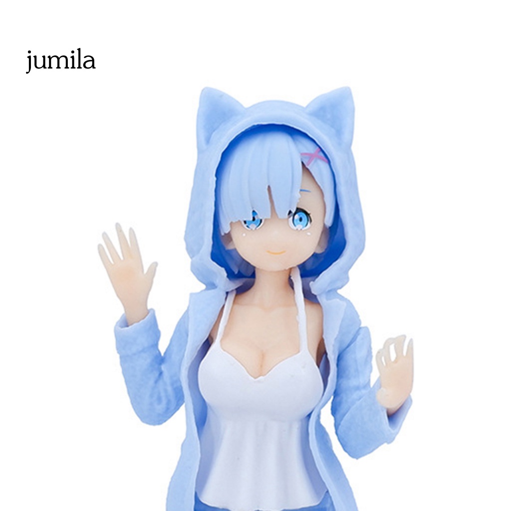 [JU] Mô Hình Nhân Vật Anime Rem Nhiều Màu Đầu Gối Để Sưu Tầm Tư Thế Hobby
