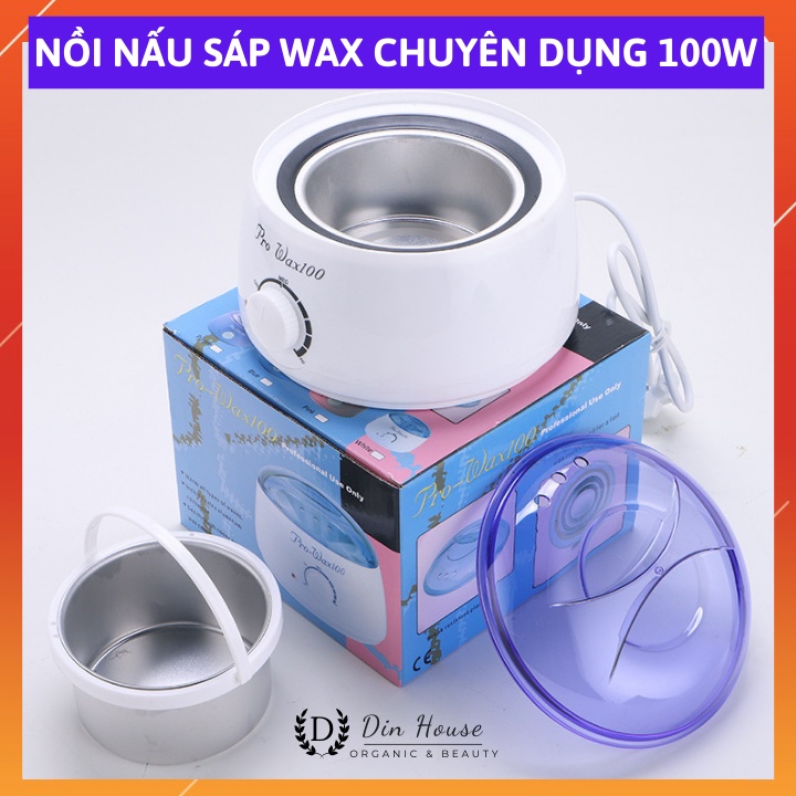 Nồi nấu sáp wax lông pro wax 100 máy nấu sáp chuyên dụng SW002