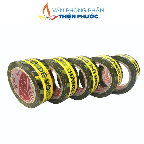 Băng keo Hàng Dễ Vỡ 4.8cm, độ dính 50 THIỆN PHƯỚC