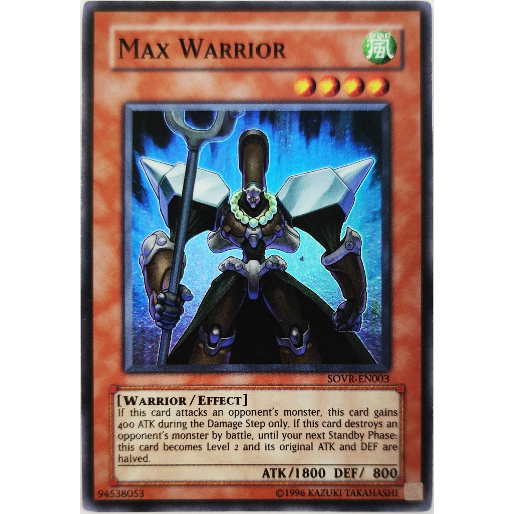 [Thẻ Yugioh] Max Warrior |EN| Super Rare