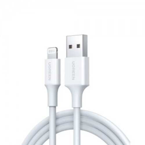 Cáp Lightning ra Usb 0.25M có chíp MFI chính hãng US155 Ugreen 80312 80313 80315