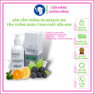 Sữa Tắm Trắng Da Bright.Dr, Tắm Trắng Body Tinh Chất Sữa Non Cô Đặc Giúp Da Trắng Khoẻ Mịn Màng - Chai 300ml