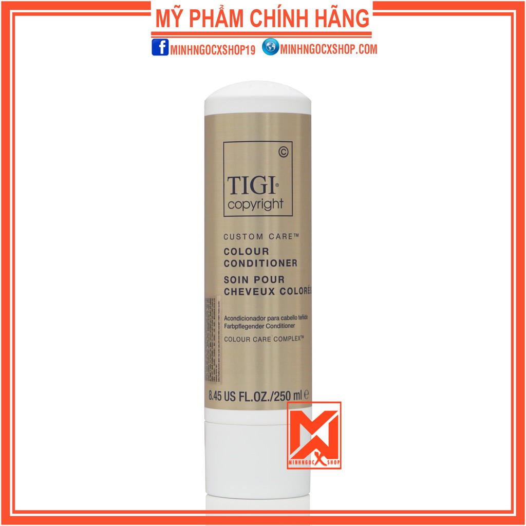 Dầu xả dưỡng màu TIGI COPYRIGHT COLOUR 250ml chính hãng