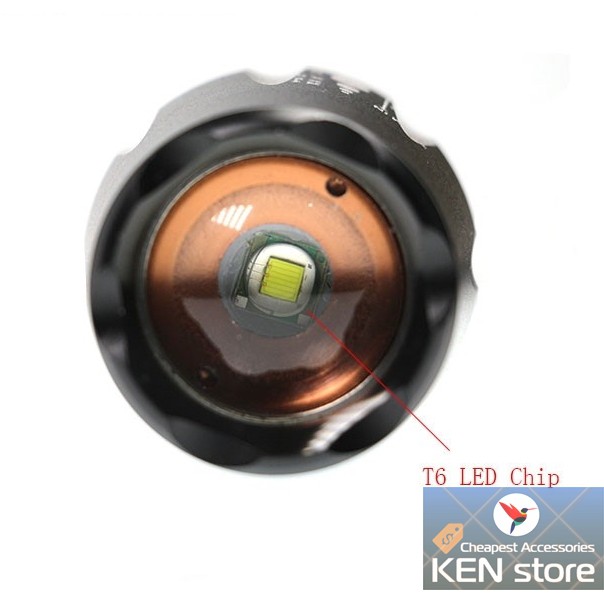 Đèn pin siêu sáng - Chip led Cree T6 10W V2