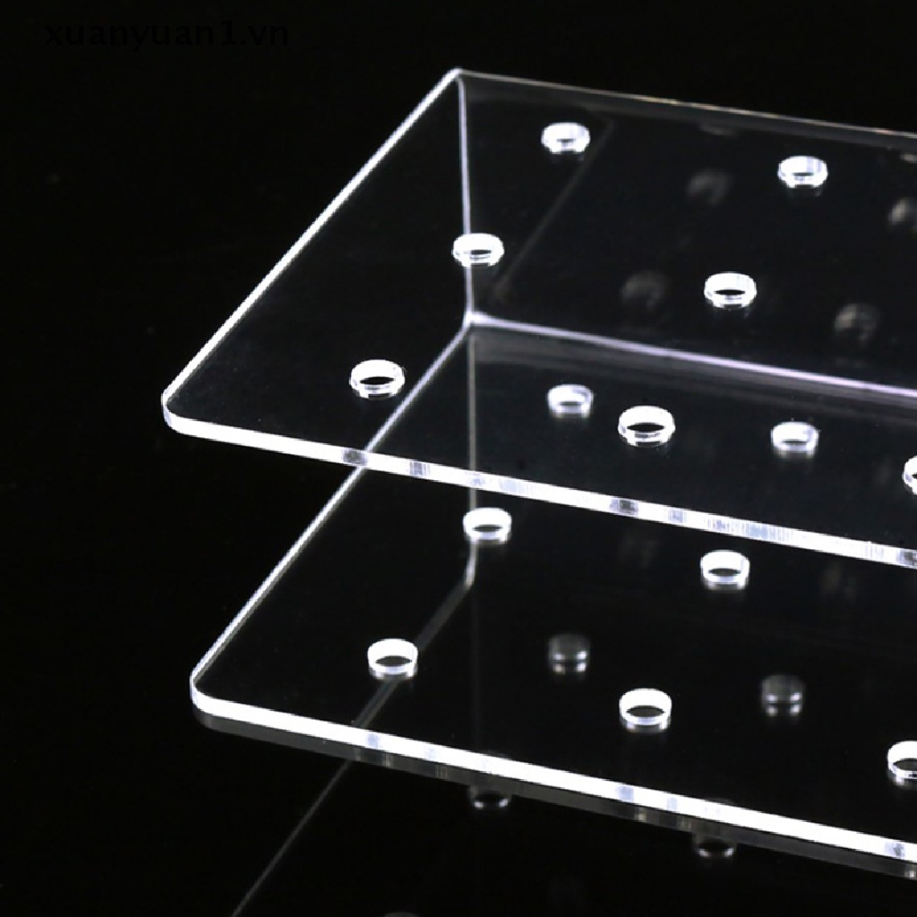 Giá Đỡ Kẹo Mút Bằng Acrylic Trong Suốt 15 Lỗ Tiện Dụng