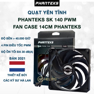 Quạt tản nhiệt case máy tính Phanteks MetallicGear Skiron Black 140mm 1500 RPM - Quạt fan case Phanteks thumbnail