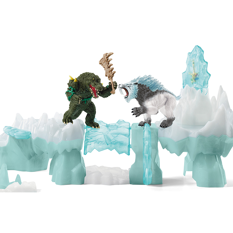 Đồ Chơi Mô Hình SCHLEICH Trận Chiến Pháo Đài Băng Eldrador 42497