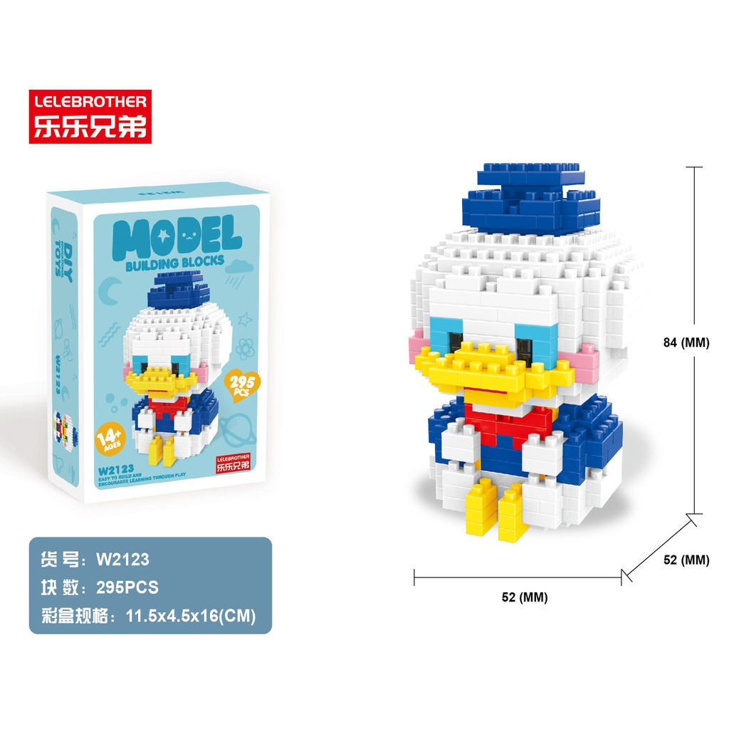 Bộ đồ chơi lắp ráp Lego giá rẻ, lego mô hình động vật 3D thu nhỏ Doli Kids