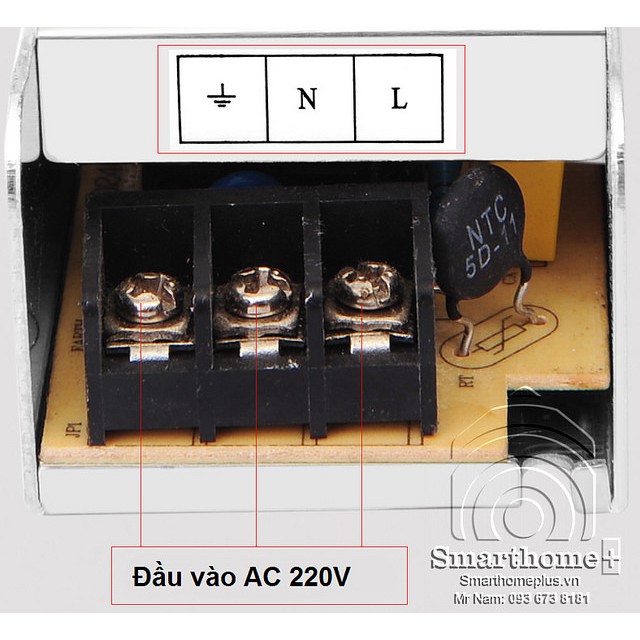 Nguồn Tổ Ong 12V 5A/10A NDC12V