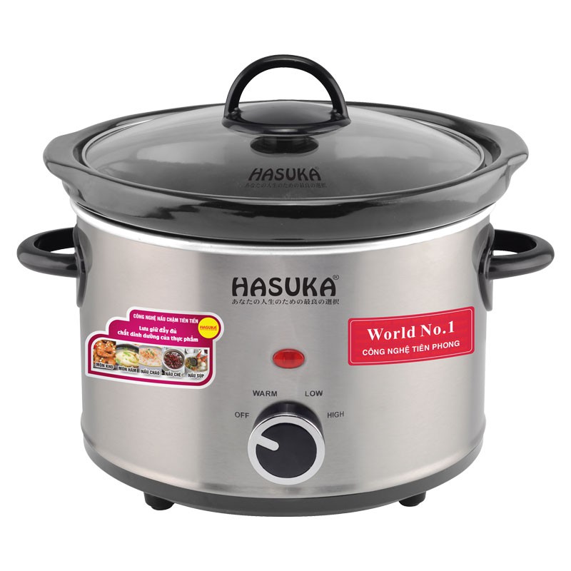 Nồi kho cá Hasuka 2,5l cao cấp