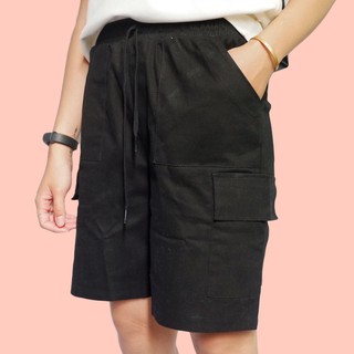Quần Short Kaki Lưng Thun Túi Hộp