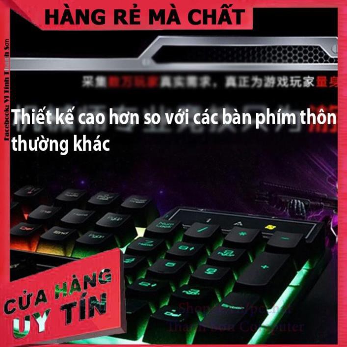 [TẶNG LÓT CHUỘT ] Bộ bàn phím giả cơ và chuột game Eweadn KMX-50 Led 7 màu - Linh Kiện Phụ Kiện PC Laptop Thanh Sơn