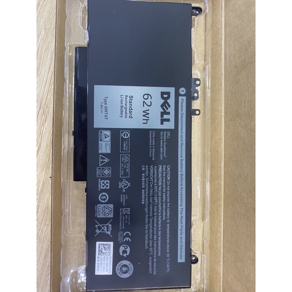 Pin Laptop Dell  62Wh Latitude E5450 E5470 E5550 E5570 6MT4T Battery