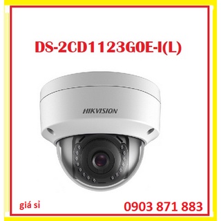 Camera ip dome hồng ngoại 2.0 megapixel hikvision ds-2cd1123g0e-i - phân phối camera hikvision
